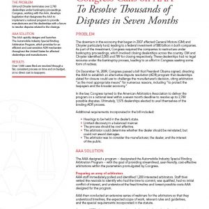 Auto Dealer Program | American Arbitration Association