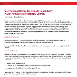 Council Standards | American Arbitration Association
