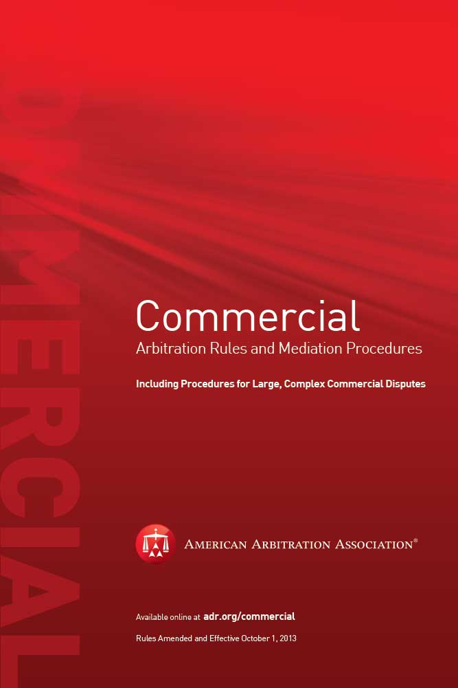 Commercial Rules AAA