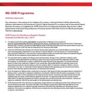 Protocol English | American Arbitration Association