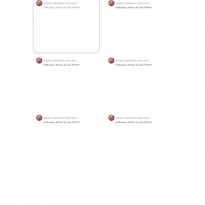 AAA Comcast Labels 6 Up