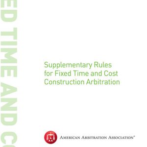 Construction-Supplementary-Rules | AAA